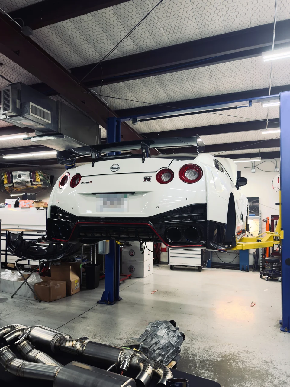 Some BTS of the filming of our latest YouTube video documenting the upgrades hap